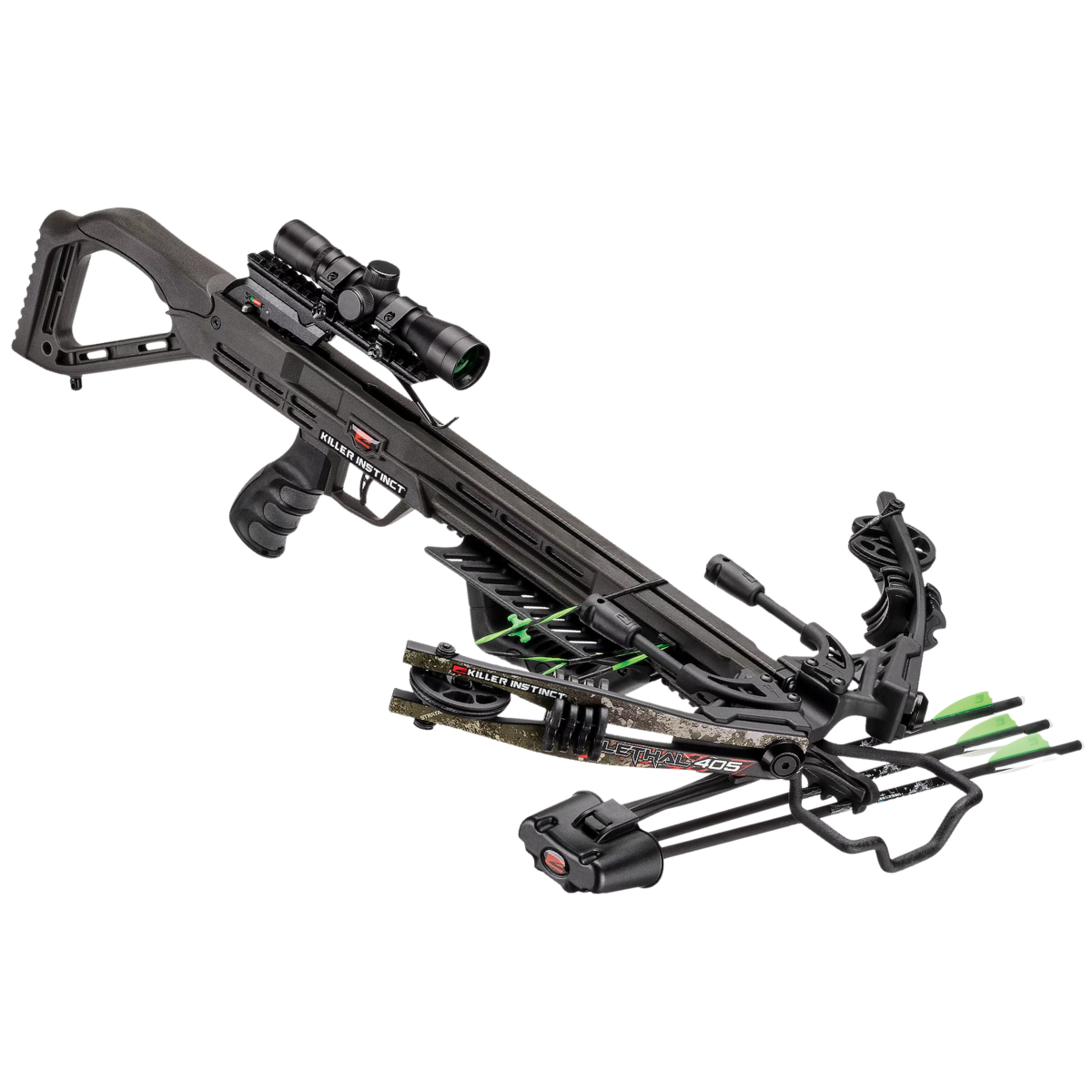 Killer Instinct Lethal 405 Crossbow Pro Package True Timber Strata 405fps - Fast UK Shipping | Tactical Archery UK