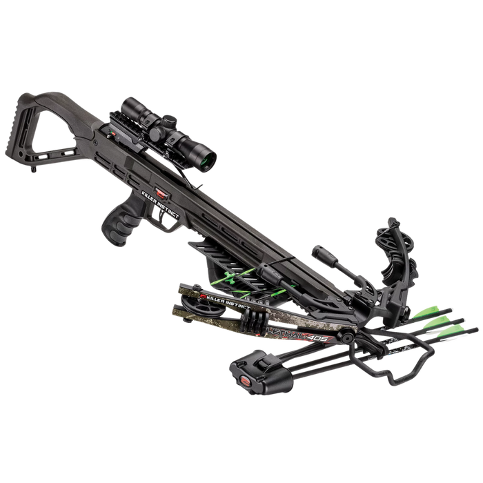 Killer Instinct Lethal 405 Crossbow Pro Package True Timber Strata 405fps - Fast UK Shipping | Tactical Archery UK