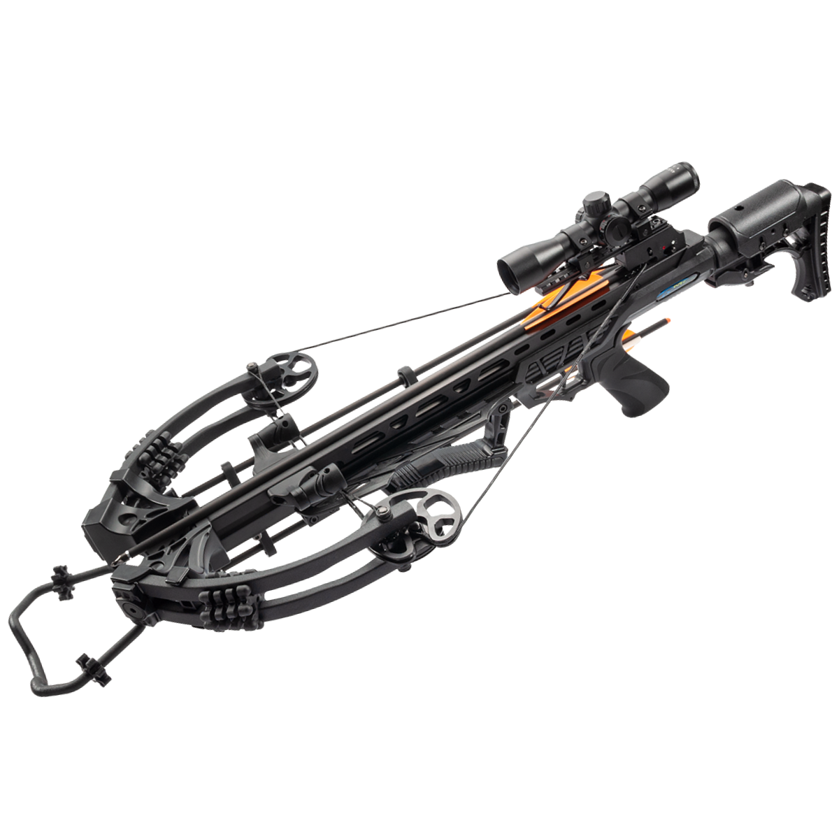 Man Kung Kraken MK-XB58BK Compound Crossbow Package 405fps