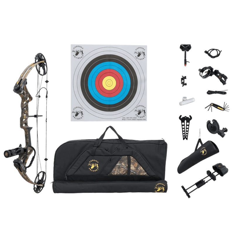 Topoint M1 Compound Bow Package Deluxe - Fast UK Shipping | Tactical Archery UK